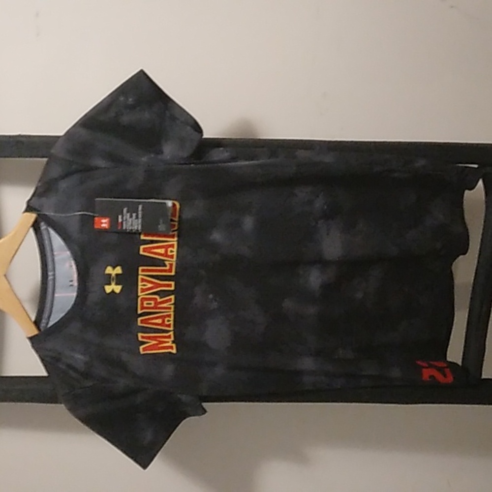 Women's Armour Maryland Terps Soccer Jersey NWT